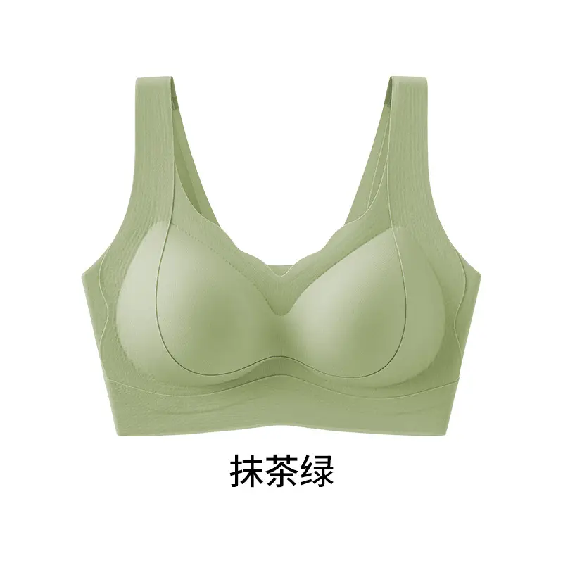 Liquid Foundation Intimates for Women with Small Breasts, Jelly Soft Support, Threaded Lifting, Soft, Skin-Friendly and Comfortable, Wire-Free Bra
