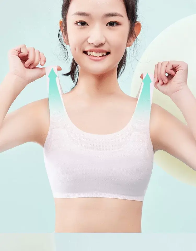 Girls' Intimates Development Period 12-Year-Old Girl's Bra Primary School Kidsren 10 to 14-Year-Old Girl's First Stage Vest — feature 18