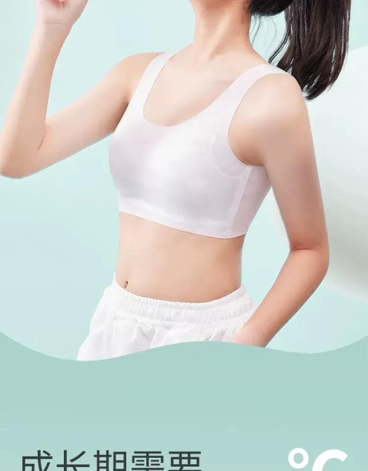 Girls' Intimates Development Period 12-Year-Old Girl's Bra Primary School Kidsren 10 to 14-Year-Old Girl's First Stage Vest — feature 2