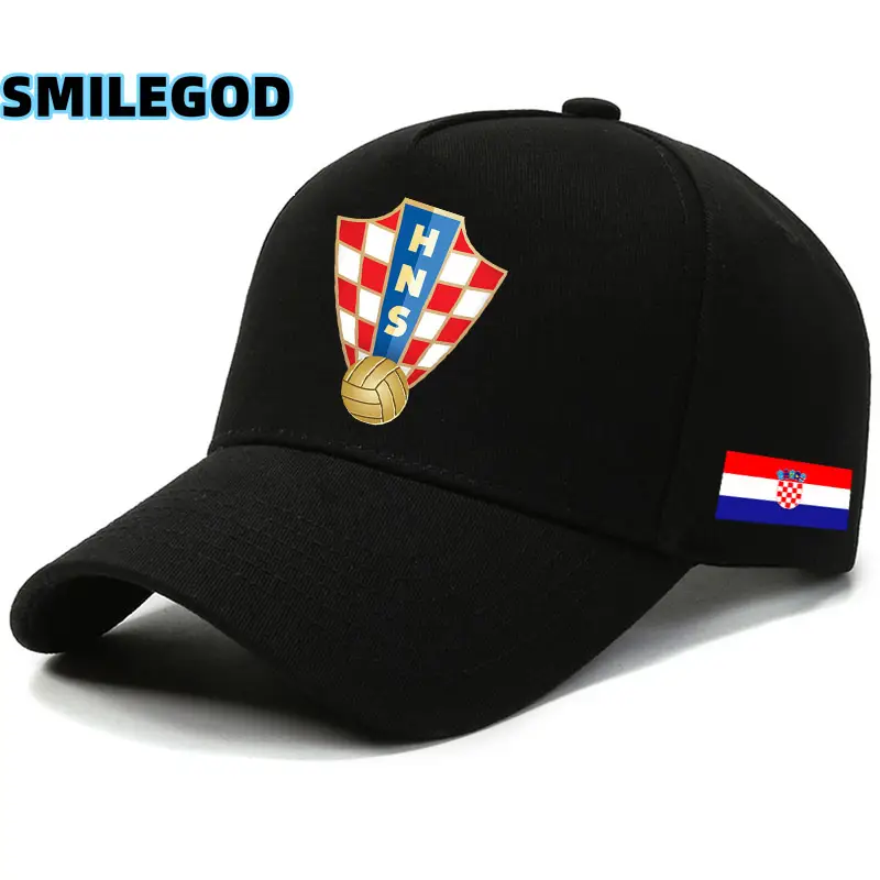 Croatia World Cup Cap Men Women Blue Baseball Training Sun Hat - Image 13