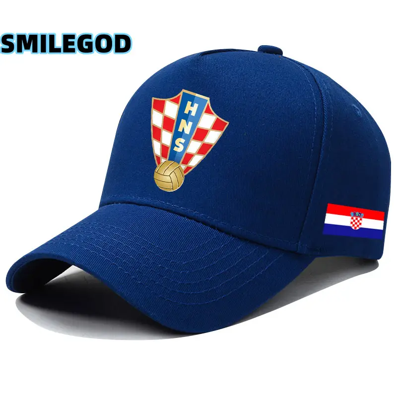 Croatia World Cup Cap Men Women Blue Baseball Training Sun Hat - Image 9
