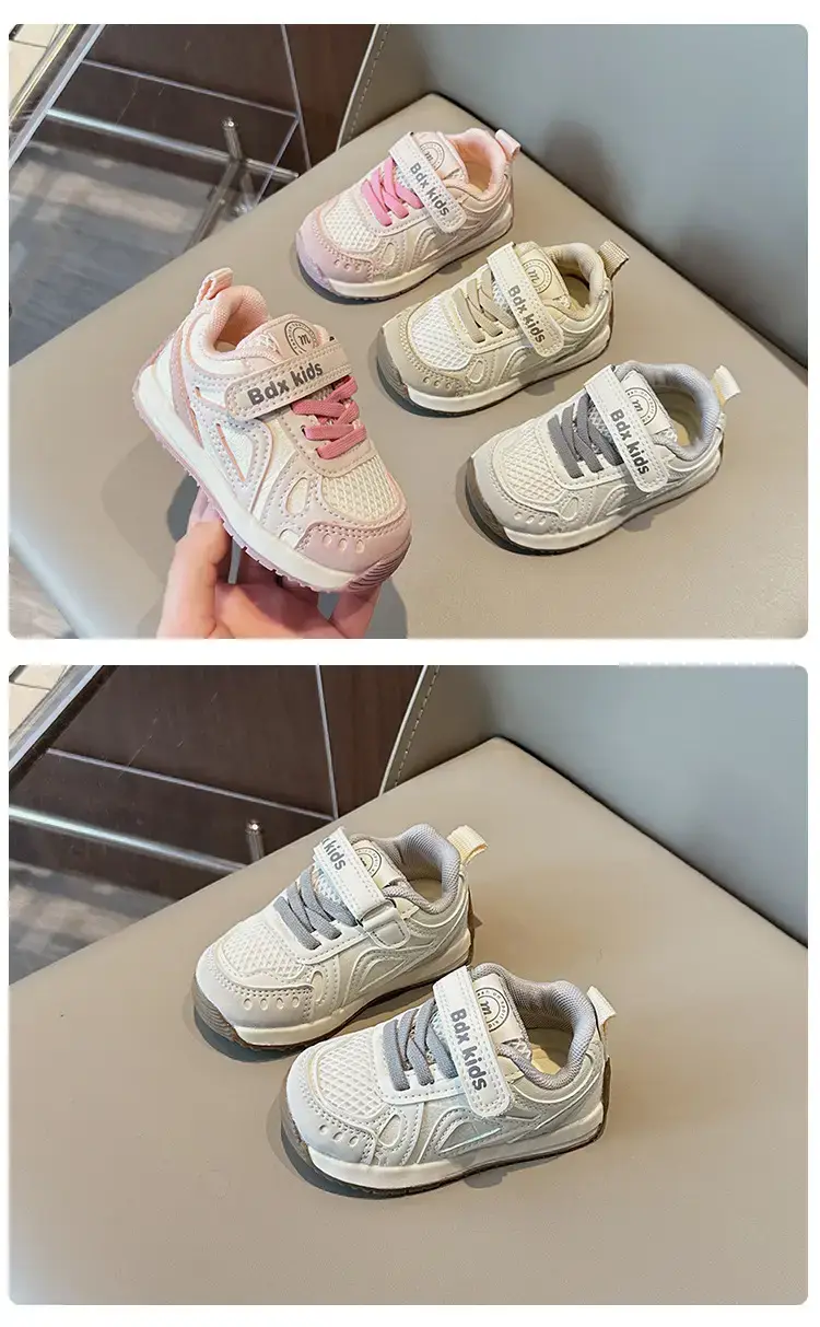 Baby Sneakers Pink Soft Soled 0-3Yrs — feature 7