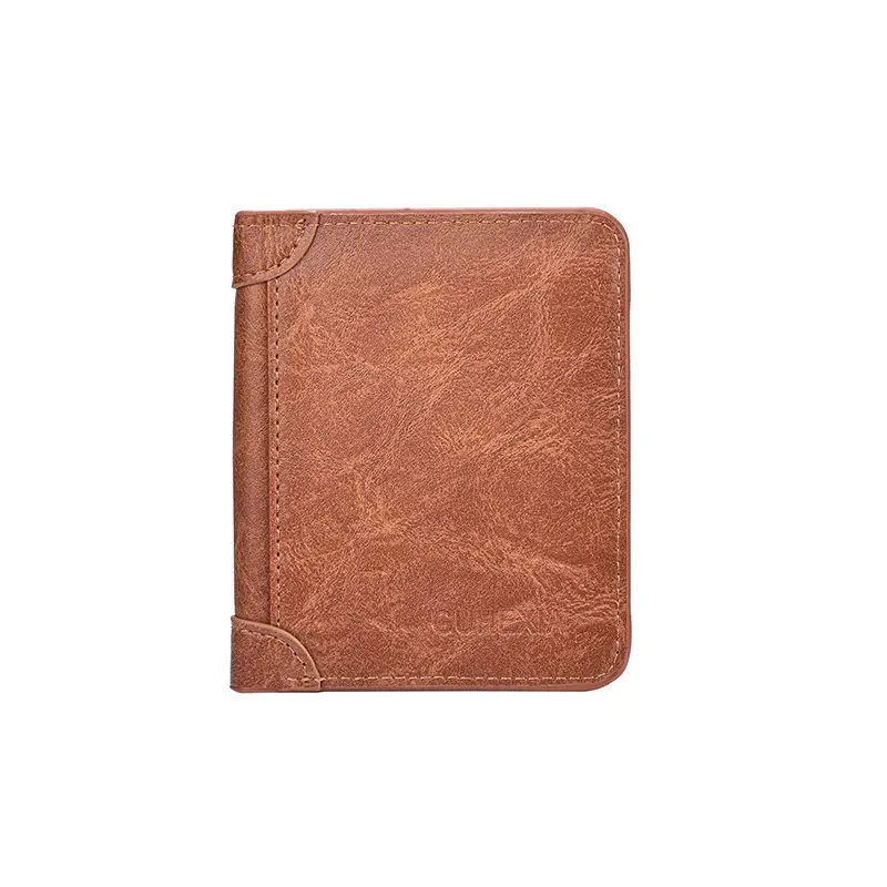 Cross-Border Wholesale Men's Wallet Short Multi-Functional Driver's License Card Holder All-In-One 2025 New High-End Wallet Wallet