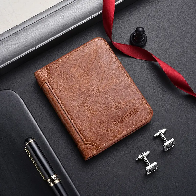 Cross-Border Wholesale Men's Wallet Short Multi-Functional Driver's License Card Holder All-In-One 2025 New High-End Wallet Wallet — feature 14
