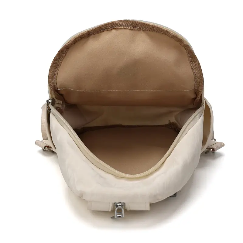 Women's Multi-Color Nylon Shoulder Backpack - Image 9
