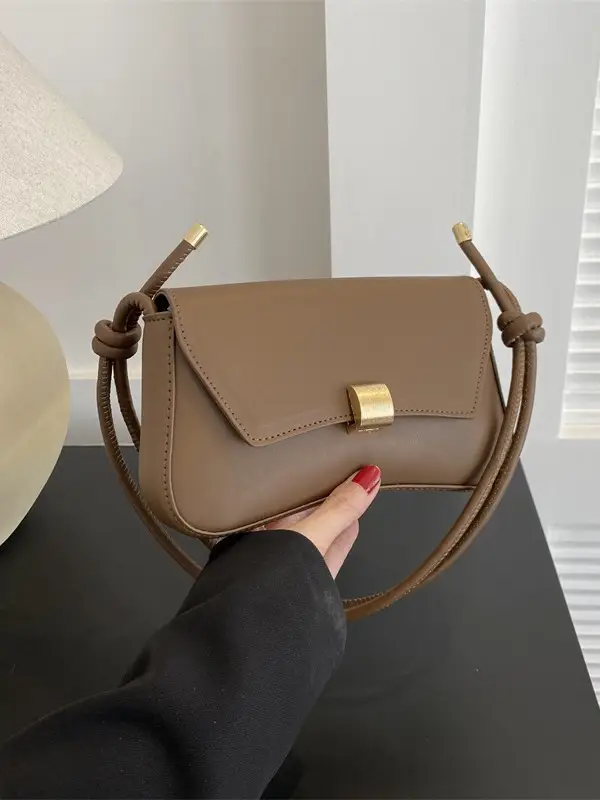 Black Personalized Shoulder Crossbody Bag for Women - Image 9