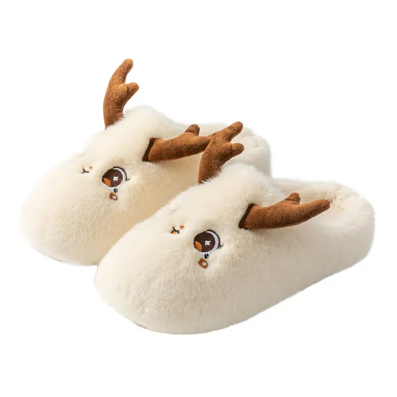 Women's Plush Cartoon Slippers Winter Warm