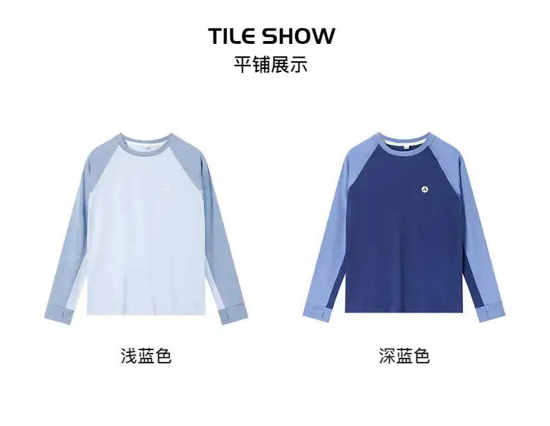Boys' Blue Raglan Sleeve Badminton T-Shirt 2025 — feature 6