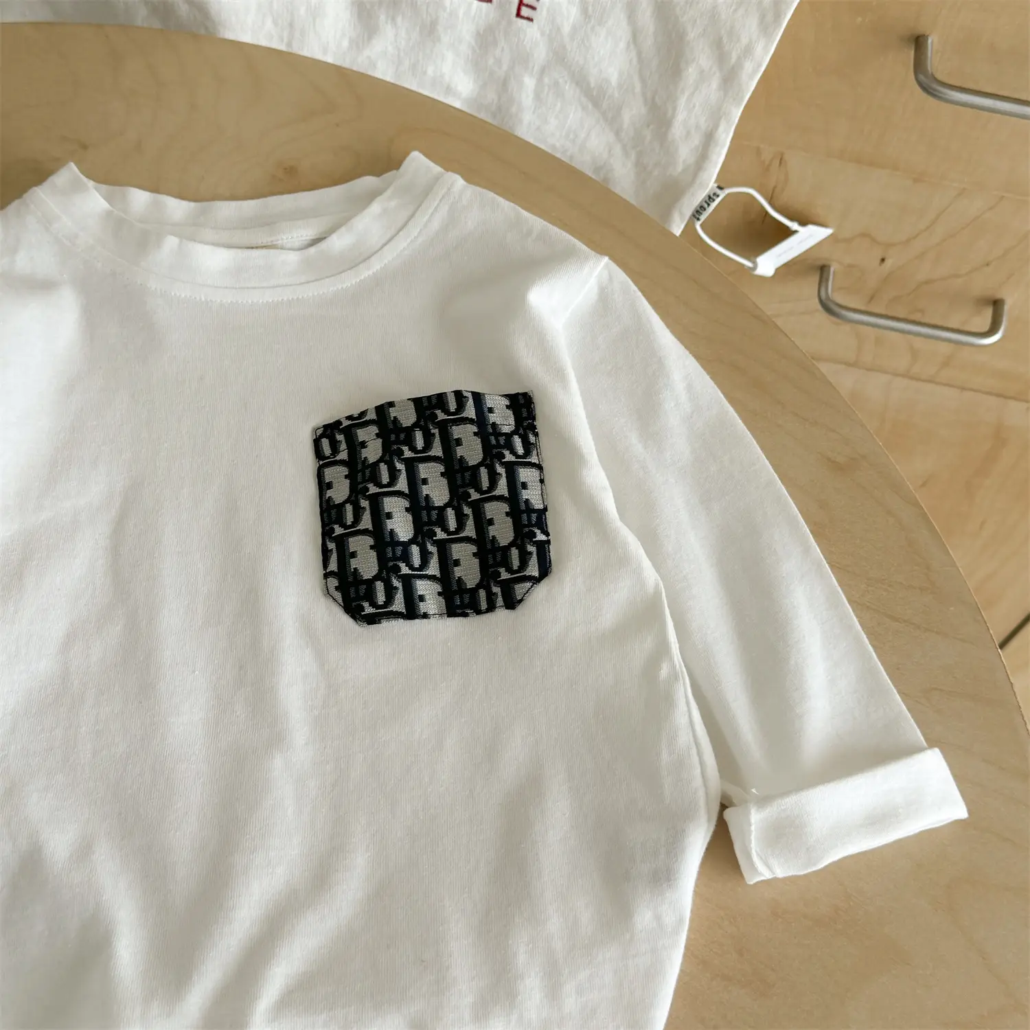 Blue Japanese Style Long Sleeve T-Shirt for Boys - Image 5