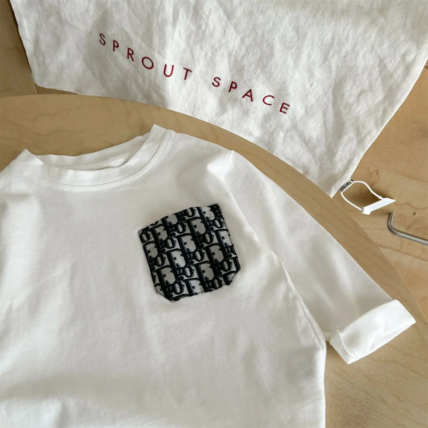 Blue Japanese Style Long Sleeve T-Shirt for Boys — feature 11