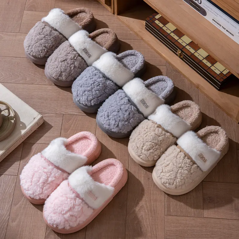 Women's Cotton Warm Slippers Autumn Winter 2025 - Image 8