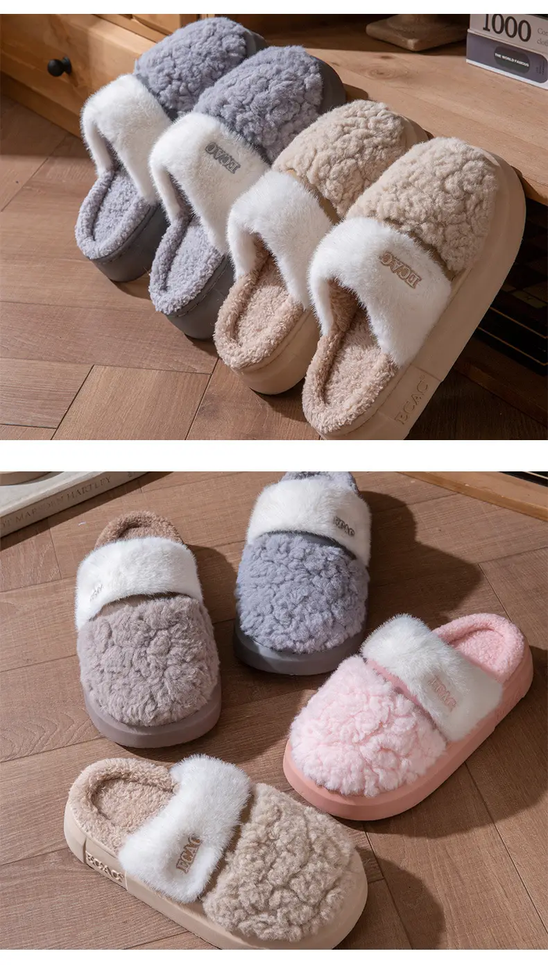 Women's Cotton Warm Slippers Autumn Winter 2025 — feature 8