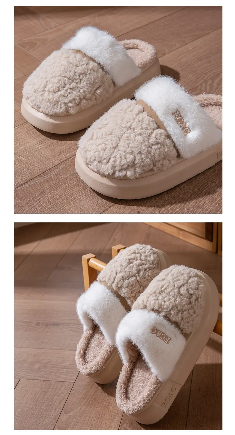 Women's Cotton Warm Slippers Autumn Winter 2025 — feature 9
