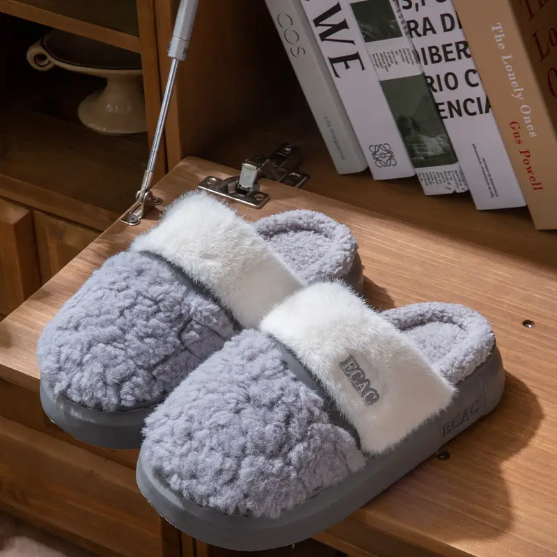 Women's Cotton Warm Slippers Autumn Winter 2025 - Image 2