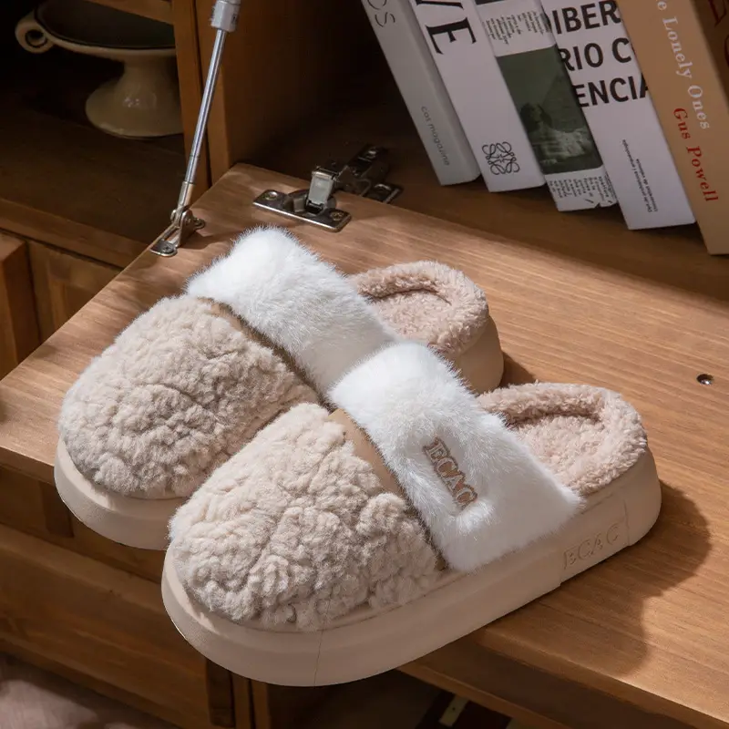Women's Cotton Warm Slippers Autumn Winter 2025 - Image 3