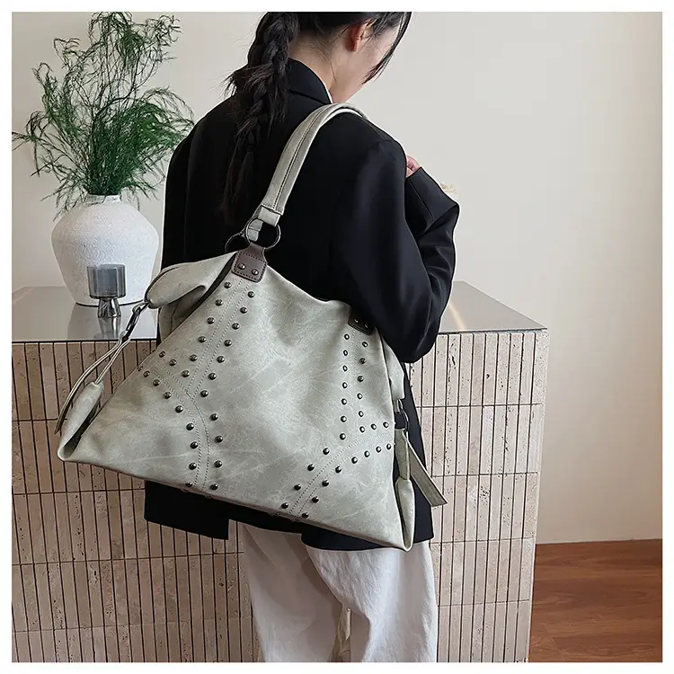 Blue Rivet Handheld Tote Bag for Women 2025 — feature 19