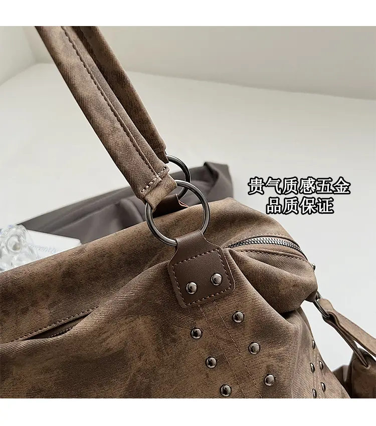Blue Rivet Handheld Tote Bag for Women 2025 — feature 5