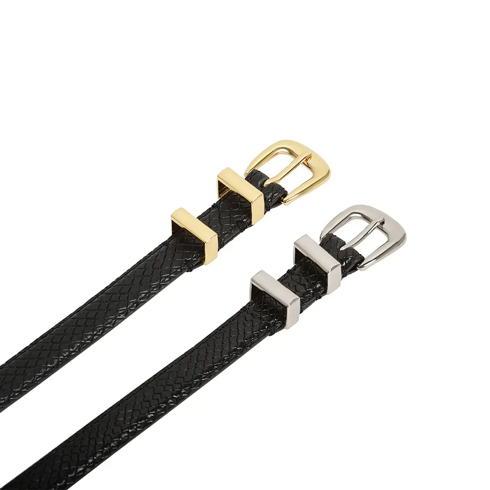 Women's Cowhide Pin Buckle Belt Casual Jeans Accessory - Image 7