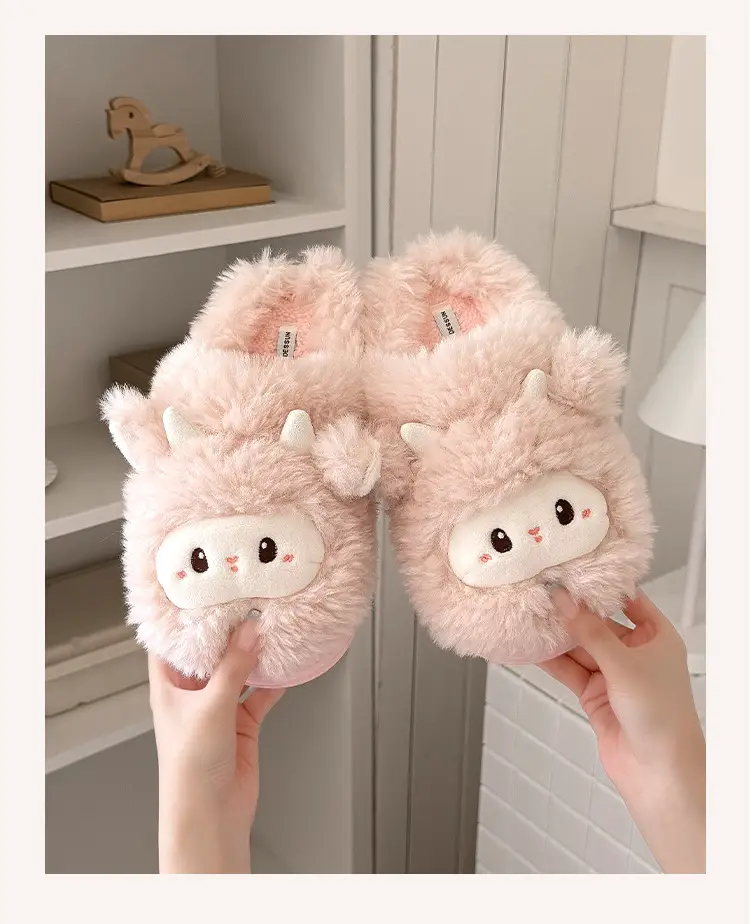 Cotton Slippers for Women, Autumn and Winter Indoor Home New Style Couple Cute Warm Cotton Slippers for Women, Wholesale for Outdoor Wear — feature 20