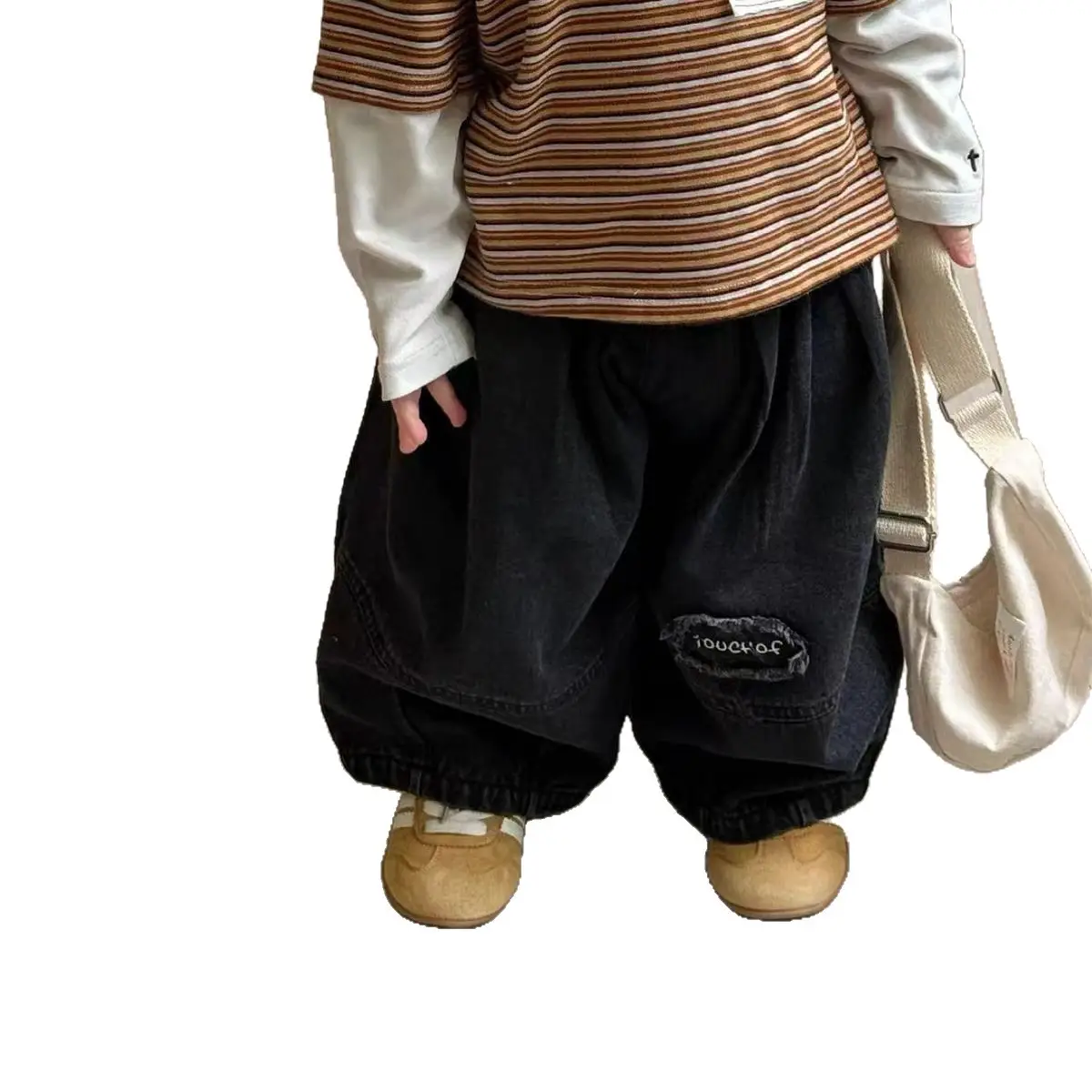 Boys' 2025 Autumn Hoodie T-Shirt Set Korean Style - Image 7
