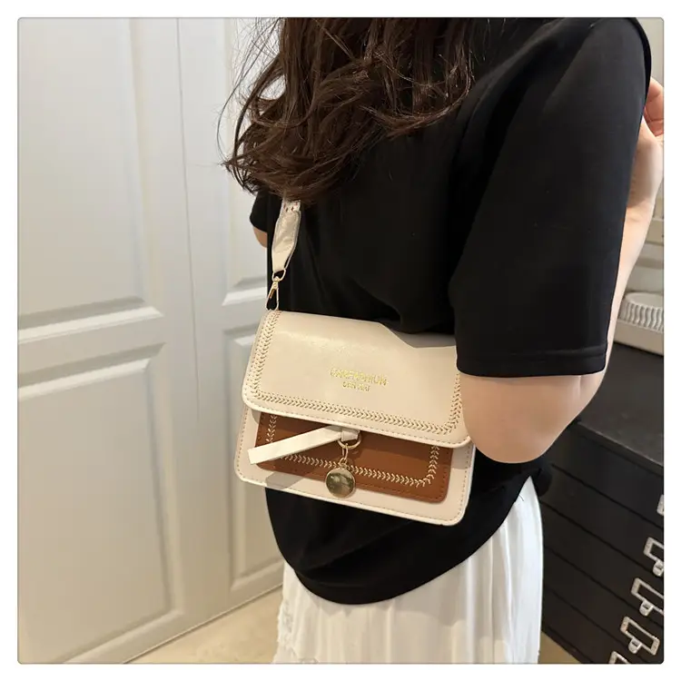 Stylish Crossbody Bag with Leather Trim for Women — feature 20