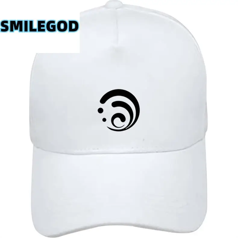 White Li Yue Zhongli Logo Baseball Cap for Men Women — feature 7