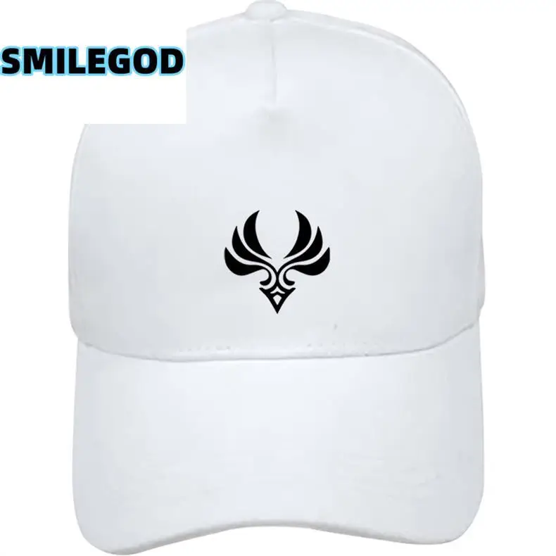 White Li Yue Zhongli Logo Baseball Cap for Men Women — feature 8