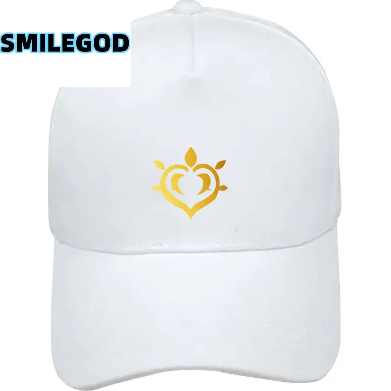 White Li Yue Zhongli Logo Baseball Cap for Men Women