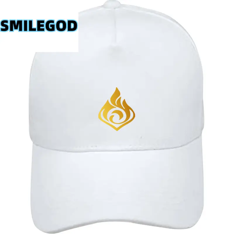 White Li Yue Zhongli Logo Baseball Cap for Men Women