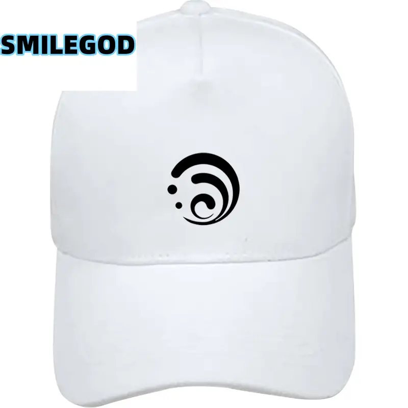 White Li Yue Zhongli Logo Baseball Cap for Men Women
