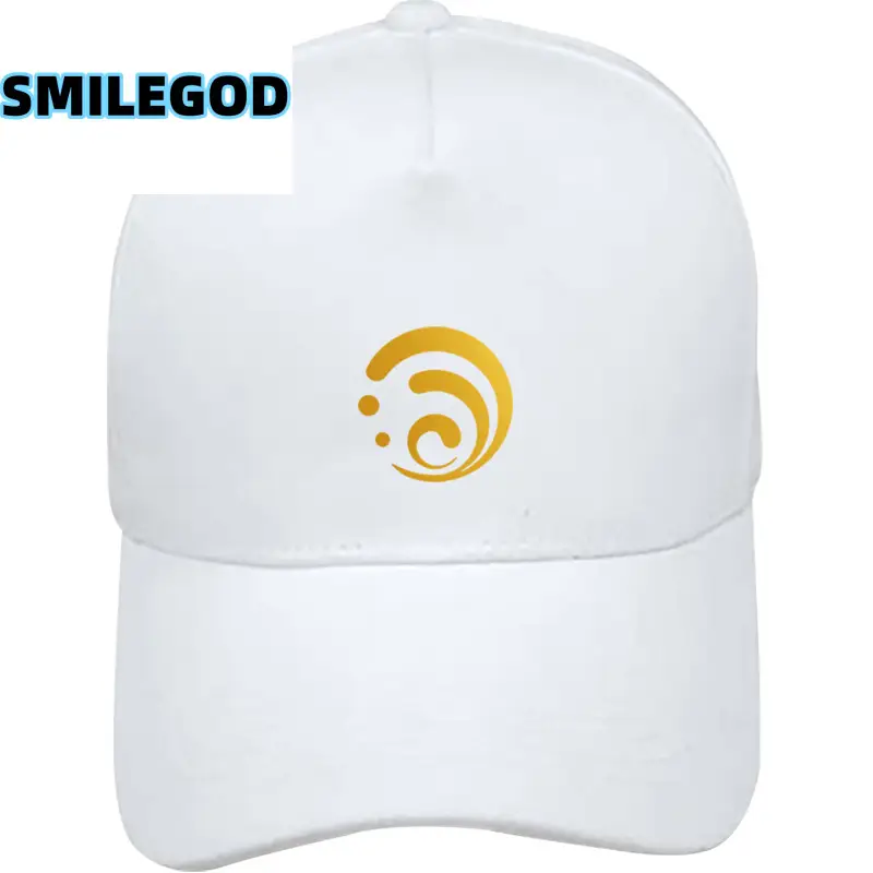 White Li Yue Zhongli Logo Baseball Cap for Men Women