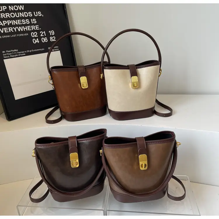 Trendy Brown Crossbody Bag for Women Autumn Winter 2023 — feature 1