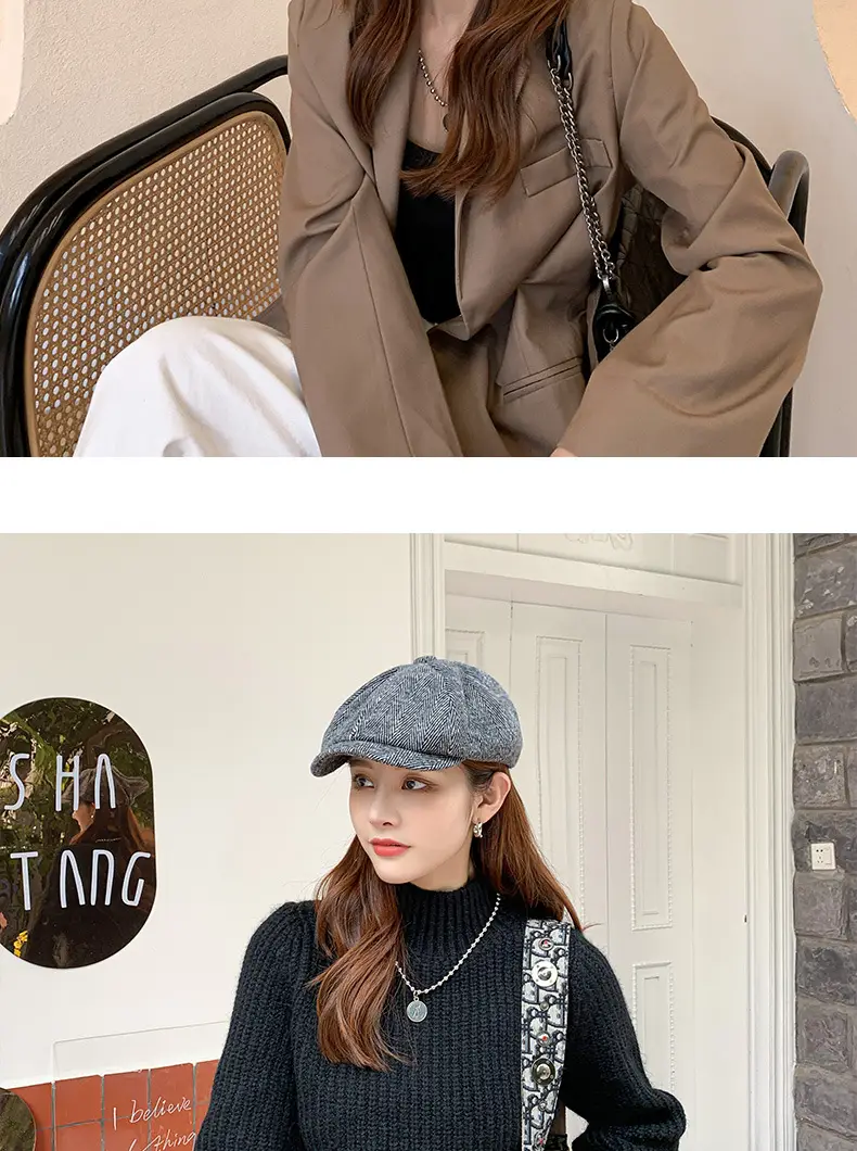 New Forward Cap Style Duckbill Beret for Women — feature 10