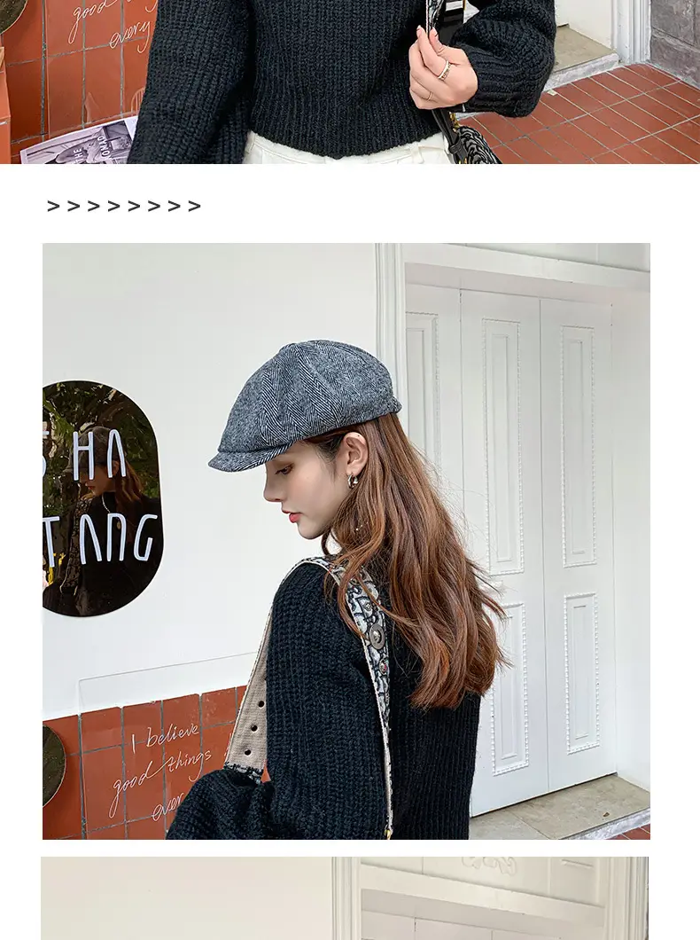 New Forward Cap Style Duckbill Beret for Women — feature 11