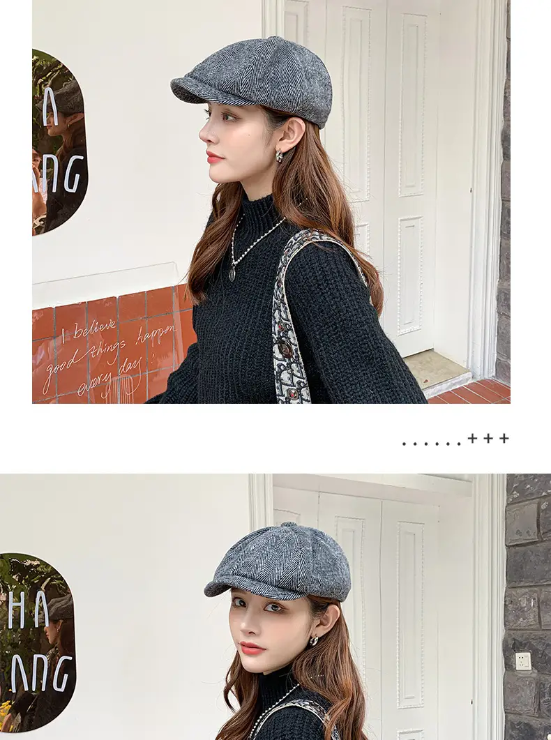 New Forward Cap Style Duckbill Beret for Women — feature 12