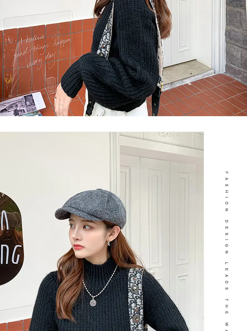 New Forward Cap Style Duckbill Beret for Women — feature 13