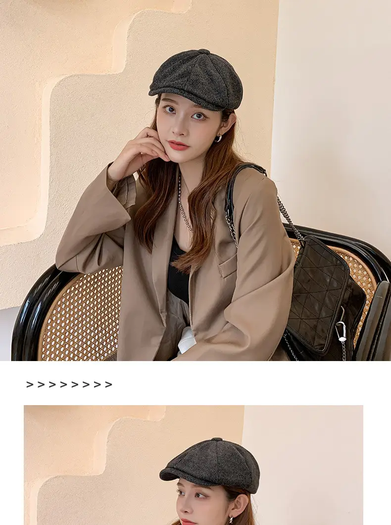 New Forward Cap Style Duckbill Beret for Women — feature 6