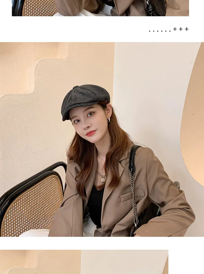 New Forward Cap Style Duckbill Beret for Women — feature 8