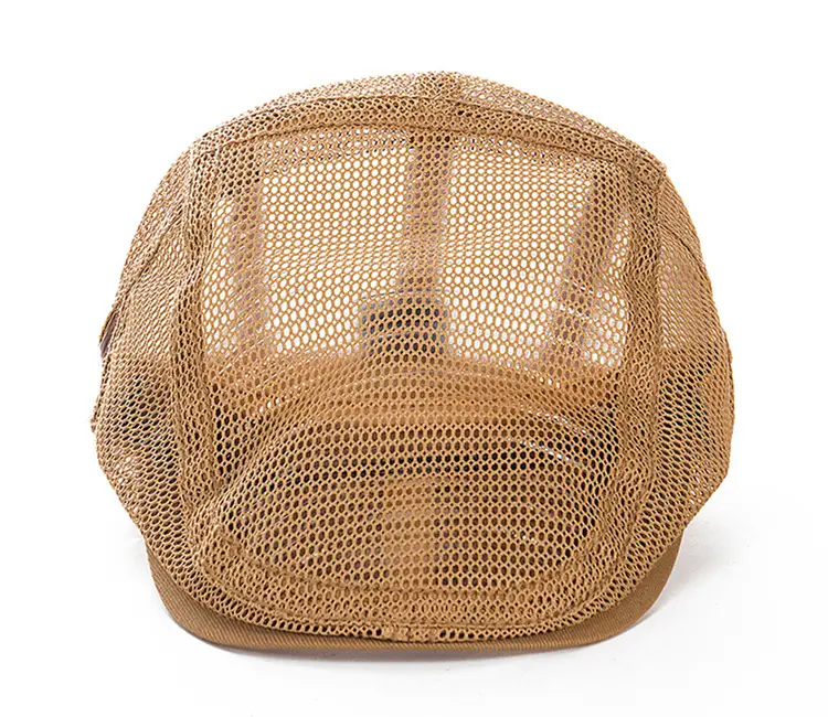 Men Breathable Mesh Sun Hat Forward Cap Adjustable — feature 12
