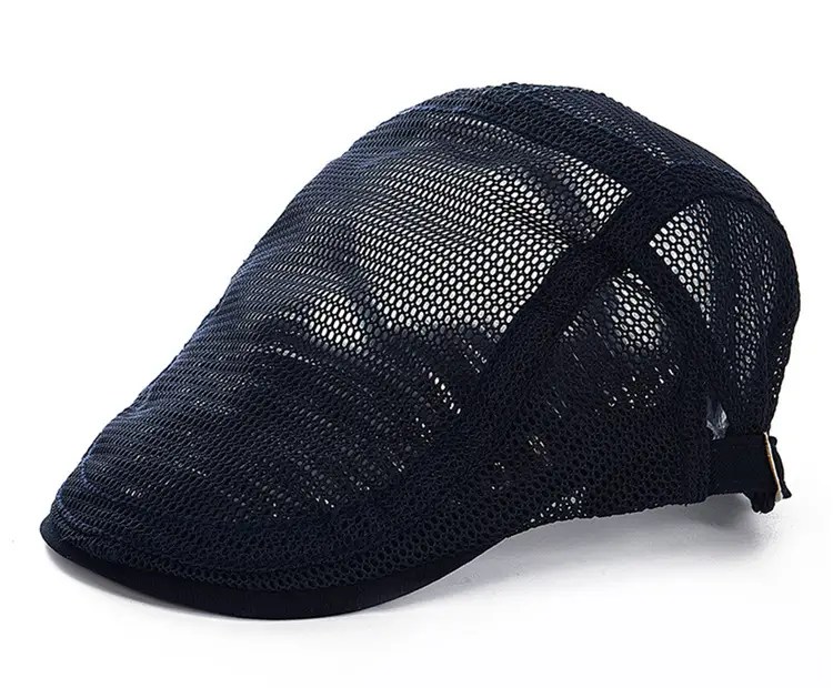 Men Breathable Mesh Sun Hat Forward Cap Adjustable — feature 5