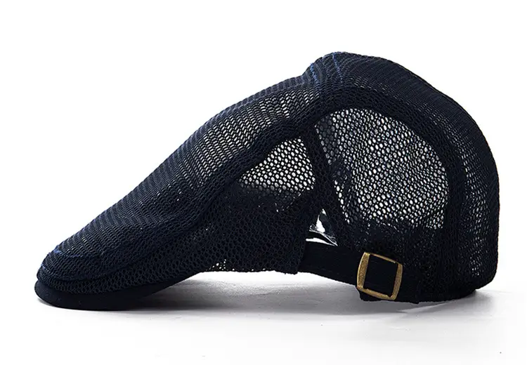 Men Breathable Mesh Sun Hat Forward Cap Adjustable — feature 7