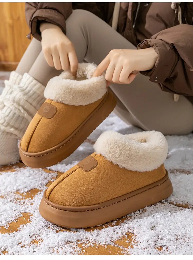 Winter Fleece Lined Women's Bag Heeled Boots — feature 5