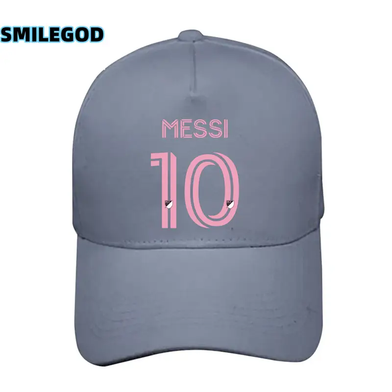 Miami International Messi No. 10 Baseball Hat Men Women Blue - Image 10