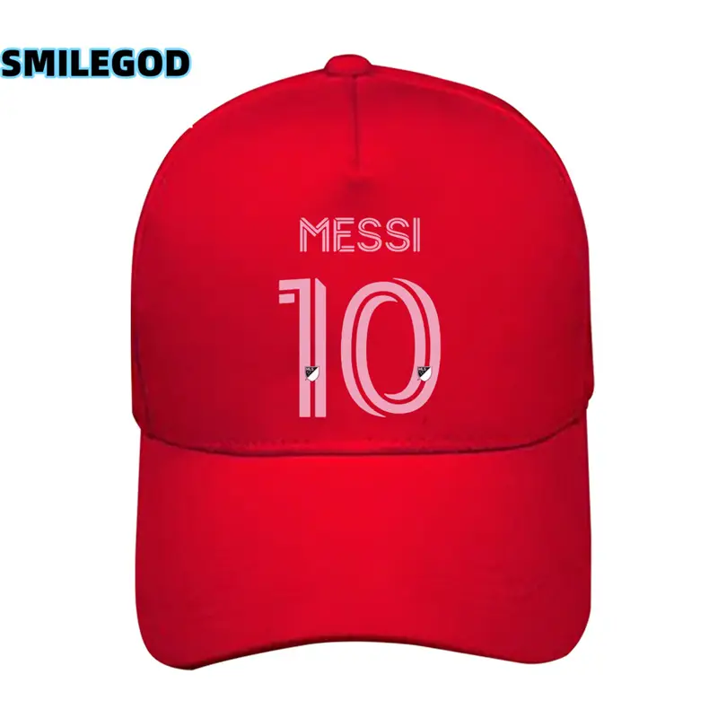 Miami International Messi No. 10 Baseball Hat Men Women Blue - Image 7