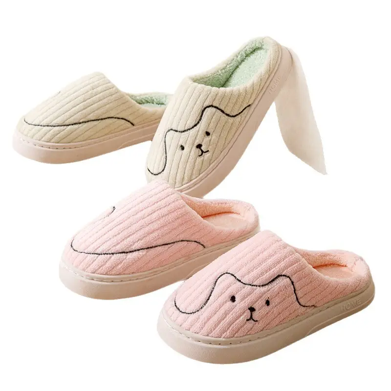Cotton Slippers for Women 2025 New Winter Warm Plus Plush Slippers for Men Autumn and Winter Cotton Slippers for Home Autumn and Winter - Image 10