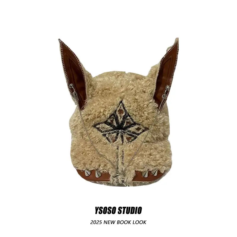 Yue Minghui Same Style Doberman Cap for Women — feature 3