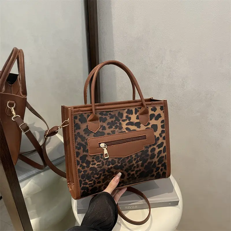 Leopard Print Shoulder Bag for Women 2025 - Image 6