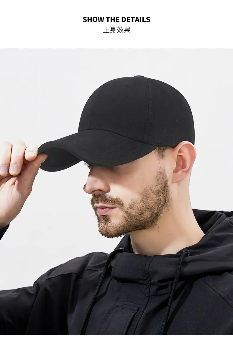 Men's Green Baseball Cap Outdoor Hiking Hat Large — feature 7