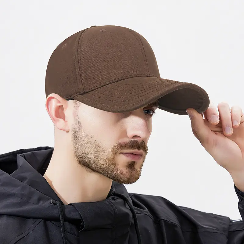 Men's Green Baseball Cap Outdoor Hiking Hat Large
