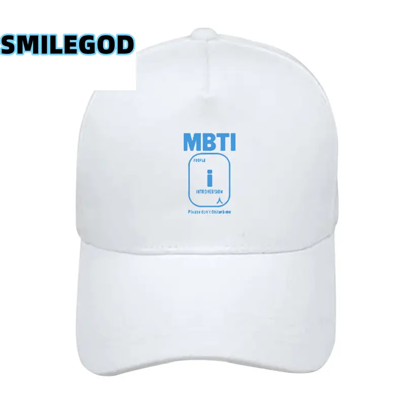 Black Social Anxiety MBTI Cap Unisex Pure Cotton - Image 16